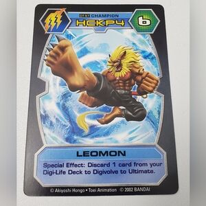 Leomon DT-97 | LP | Digimon D-Tector TCG Card